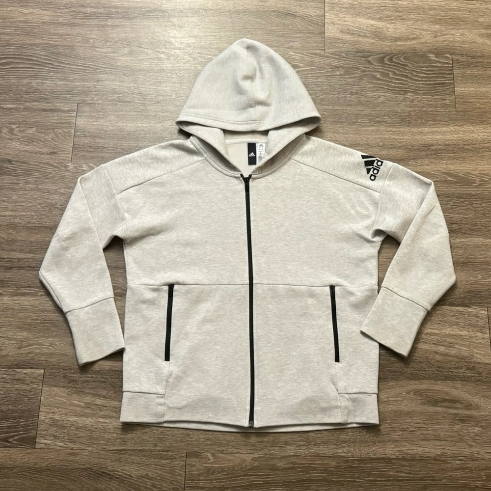 Adidas Zip Pocket Athletic Hoodies for Women. Size Medium.